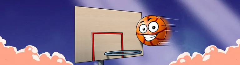 Ballon de basket en marbre